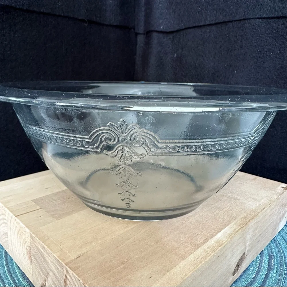 Fire King Sapphire Philbe Mixing Bowl Set of Three Vintage